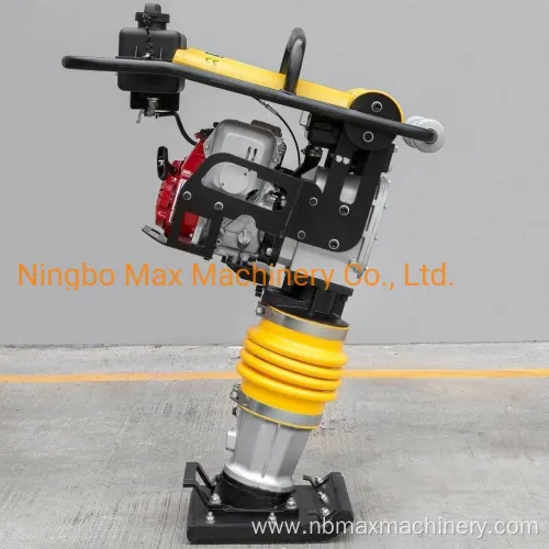 Gasoline Compactor Vibrating Tamping Rammer Machine